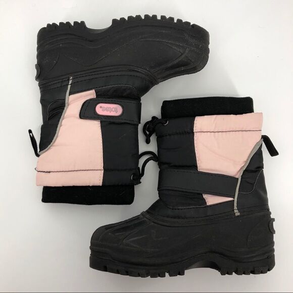 ‎TOTES Colorblock Snow Boot Flurry Pink - Picture 2 of 7